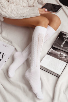 Гольфи бавовняні ажурні Milena 0330.002 Cotton  — купити в InSecret.ua