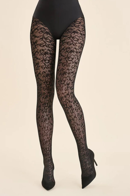 Колготки с ажурным принтом Gabriella Perse 60d | InSecret.ua