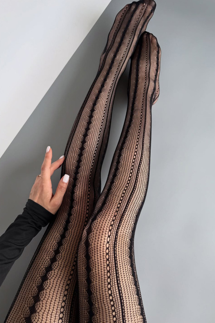 Колготки сетка ажурные InSecret Panna 0127 Stripes | InSecret.ua