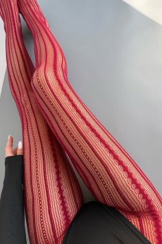 Колготки сетка ажурные InSecret Panna 0127 Stripes | InSecret.ua 2