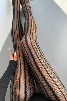 Колготки сетка ажурные InSecret Panna 0127 Stripes | InSecret.ua