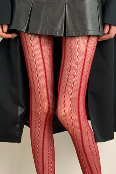 Колготки сітка ажурні InSecret Panna 0127 Stripes  — купити в InSecret.ua