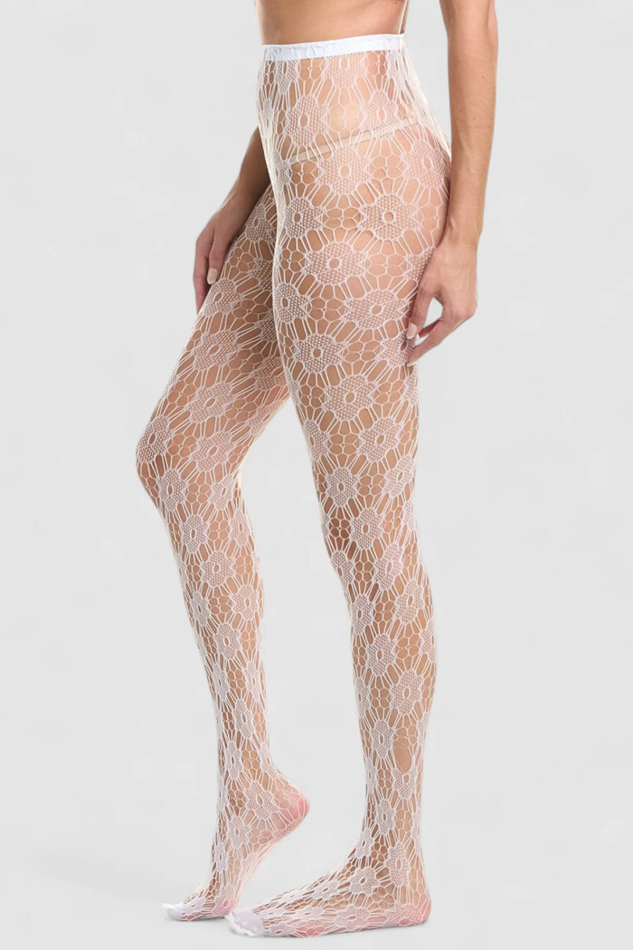 Колготки мереживні сітка InSecret Panna 0125 Flowers  — купити в InSecret.ua