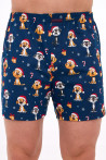 Труси-Боксери чоловічі з новорічним принтом Cornette 016/20 DOGS  — купити в InSecret.ua