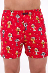 Труси-Боксери чоловічі з новорічним принтом Cornette 016/21 DOGS 2  — купити в InSecret.ua