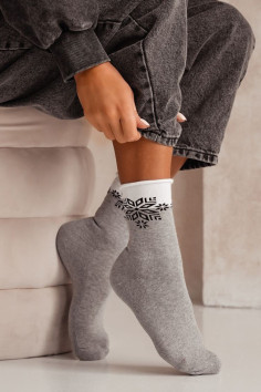 Шкарпетки жіночі з утепленою стопою Milena 0071.007 PolFrotte  — купити в InSecret.ua