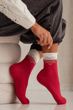 Носки женские с утепленной стопой Milena 0071.007 PolFrotte | InSecret.ua