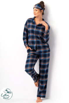 Піжама жіноча фланелева в клітку Key LNS 431 B25  — купити в InSecret.ua