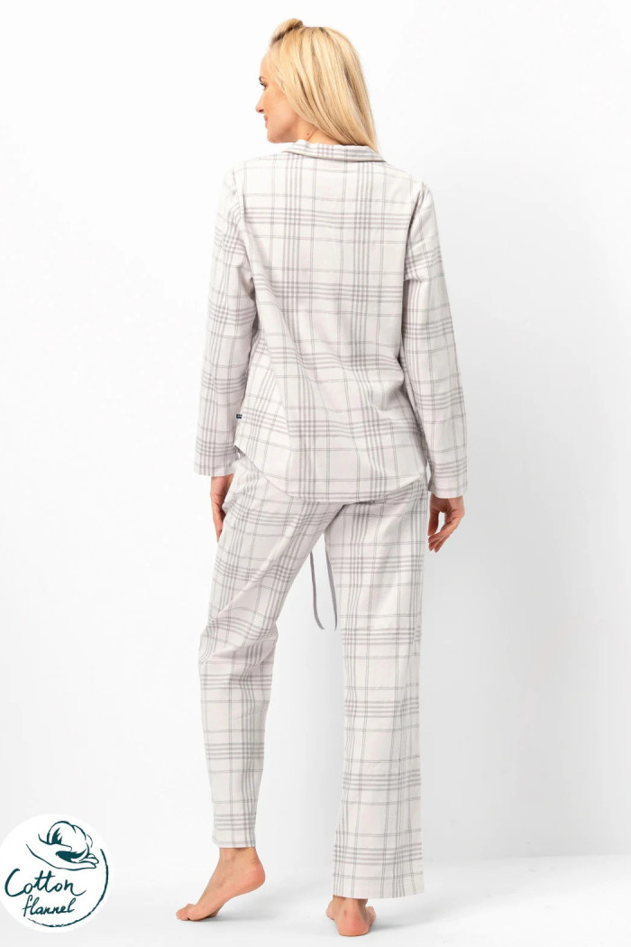 Пижама женская фланелевая в клетку Key LNS 401 B25 | InSecret.ua