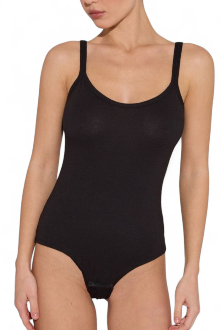 Боді жіночий бавовняний з тонкими бретелями Luna L045B  — купити в InSecret.ua