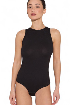 Боді жіночий бавовняний на широких бретелями Luna L044B  — купити в InSecret.ua 2