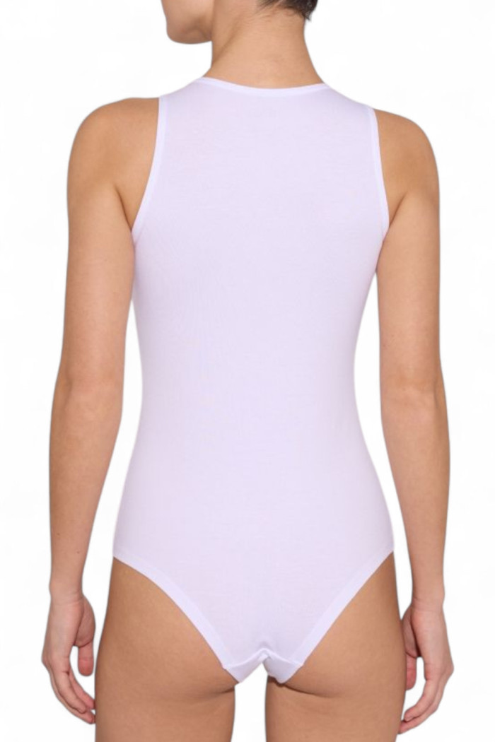 Боді жіночий бавовняний на широких бретелями Luna L044B  — купити в InSecret.ua