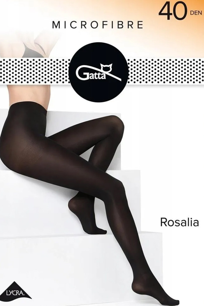 Колготки матові однотонні із мікрофібри Gatta Rosalia 40d  — купити в InSecret.ua