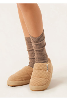 Гольфы теплые в рубчик с шерстью InSecret BL6002 | InSecret.ua