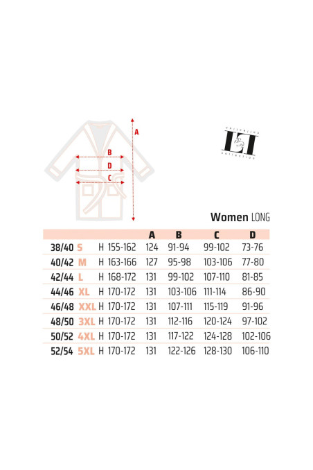 Халат жіночий теплий з капюшоном L&L 2553 Angora  — купити в InSecret.ua