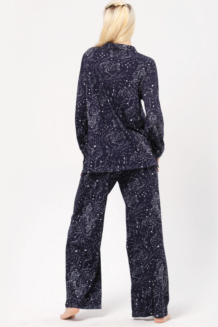 Піжама жіноча бавовняна великого розміру Key LNS 911 B24  — купити в InSecret.ua