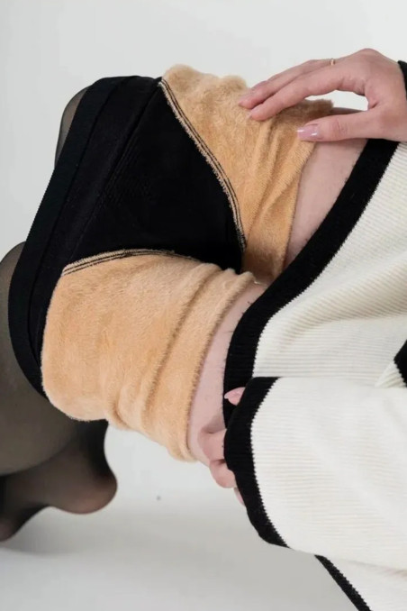 Колготки на хутрі з ефектом "Друга шкіра" коригуючі InSecret KW2006-3  — купити в InSecret.ua