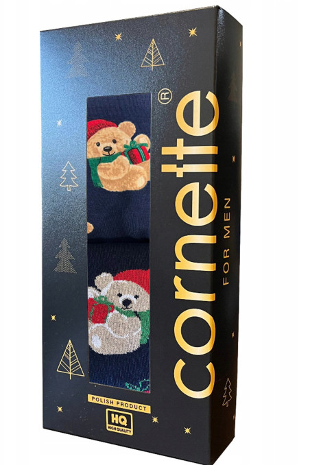 Труси-боксери чоловічі новорічні Cornette 007/79 Gift  — купити в InSecret.ua