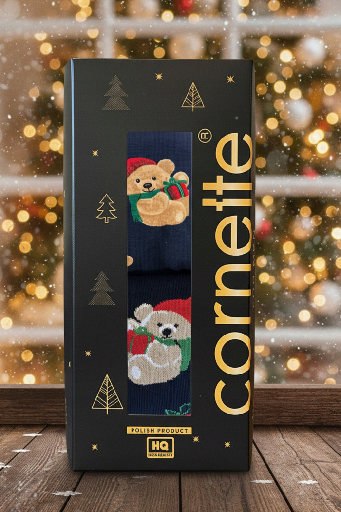 Труси-боксери чоловічі новорічні Cornette 007/79 Gift  — купити в InSecret.ua