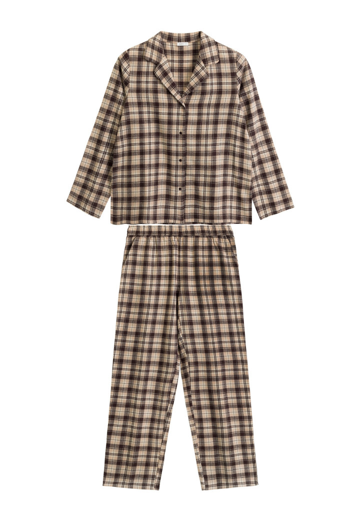Піжама жіноча фланелева в клітку Key LNS 401 B25  — купити в InSecret.ua
