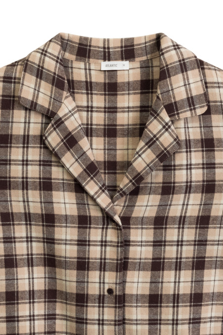 Пижама женская фланелевая в клетку Key LNS 401 B25 | InSecret.ua