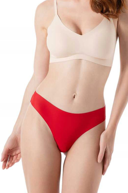 Трусики безшовні з принтом Серця Julimex Brasil Kiss Me  — купити в InSecret.ua