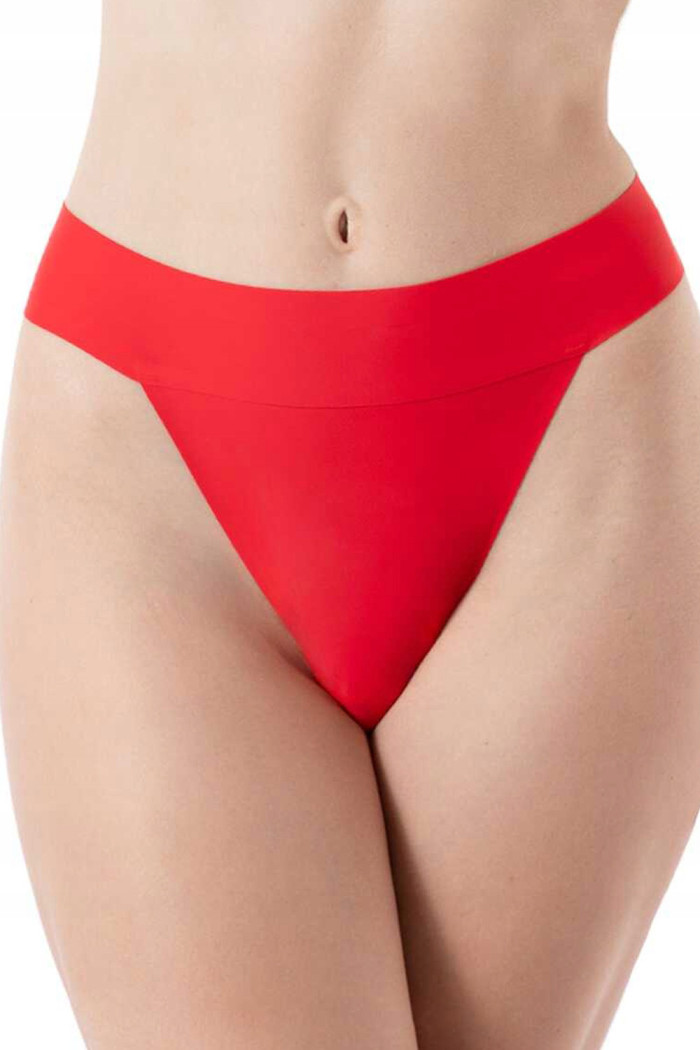 Стрінги безшовні з принтом Julimex String Kiss Me  — купити в InSecret.ua