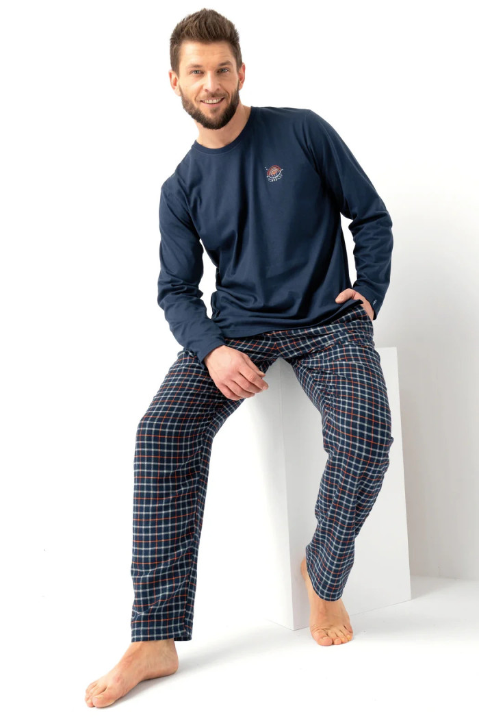 Піжама чоловіча з фланелевими штанами Key MNS 616 B23  — купити в InSecret.ua