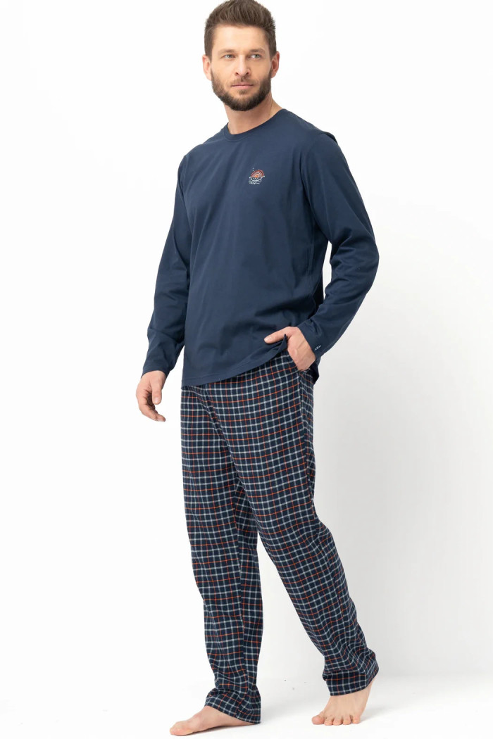 Піжама чоловіча з фланелевими штанами Key MNS 616 B23  — купити в InSecret.ua
