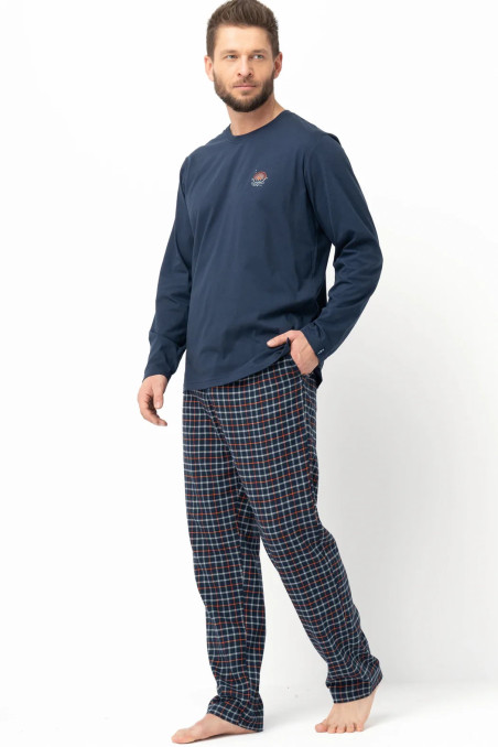Піжама чоловіча з фланелевими штанами Key MNS 616 B23  — купити в InSecret.ua