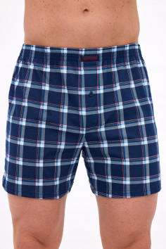 Труси-боксери з принтом клітка Cornette Comfort 002/318  — купити в InSecret.ua