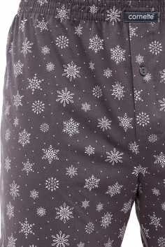 Труси-Боксери чоловічі з новорічним принтом Cornette 016/22 NIGHT 2  — купити в InSecret.ua 2