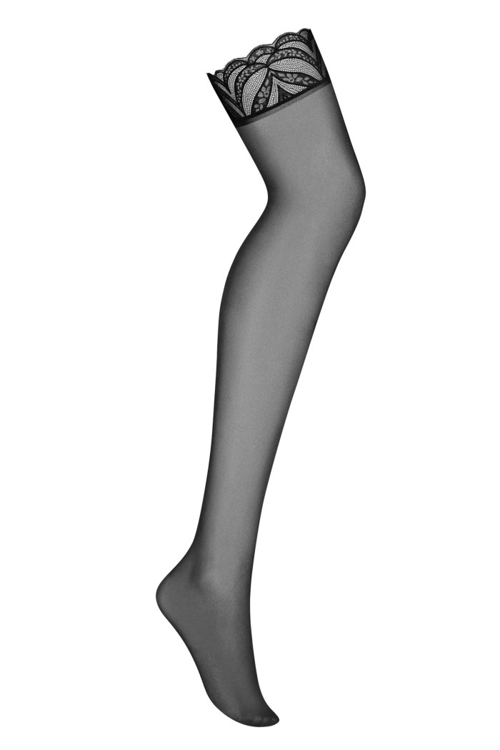 Панчохи тонкі під пояс Obsessive Stelisa  — купити в InSecret.ua