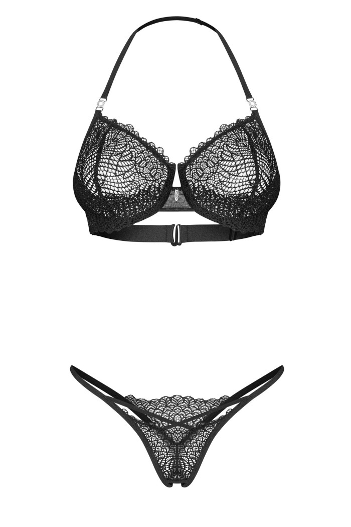 Комплект білизни з доступом Obsessive Rosenty set  — купити в InSecret.ua
