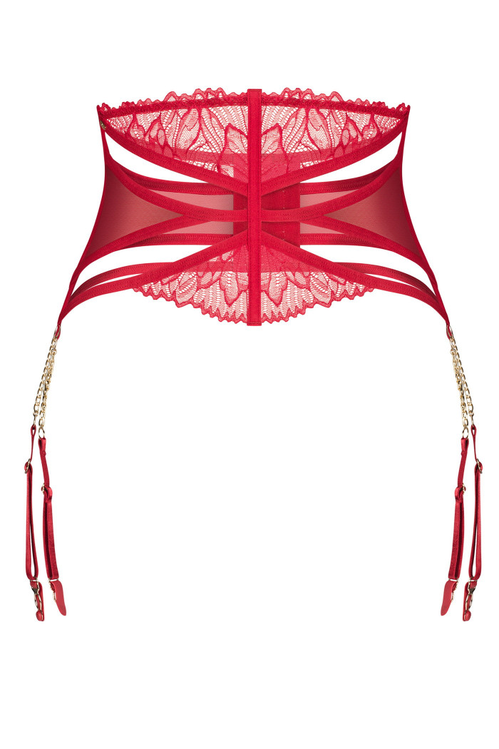 Широкий пояс для панчіх Obsessive Serena Love  — купити в InSecret.ua