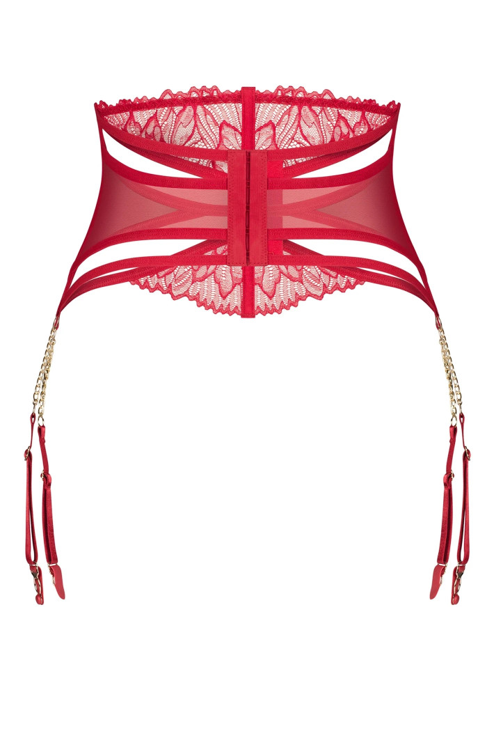 Широкий пояс для панчіх Obsessive Serena Love  — купити в InSecret.ua