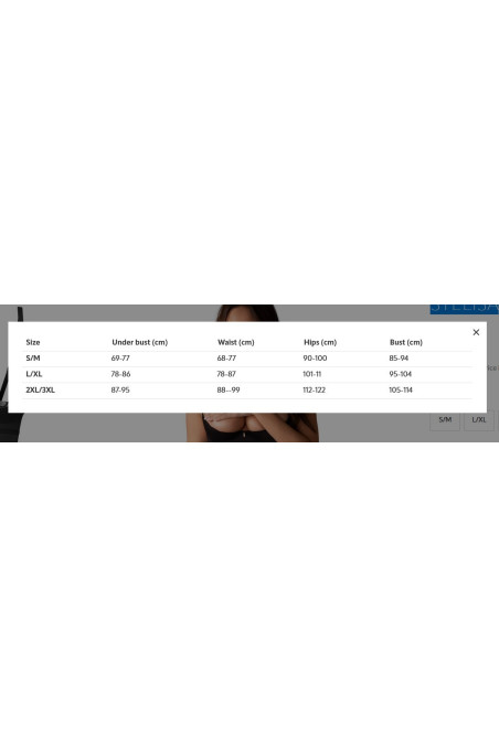Боді латексне відкрите з доступом Obsessive Norides otwarte  — купити в InSecret.ua
