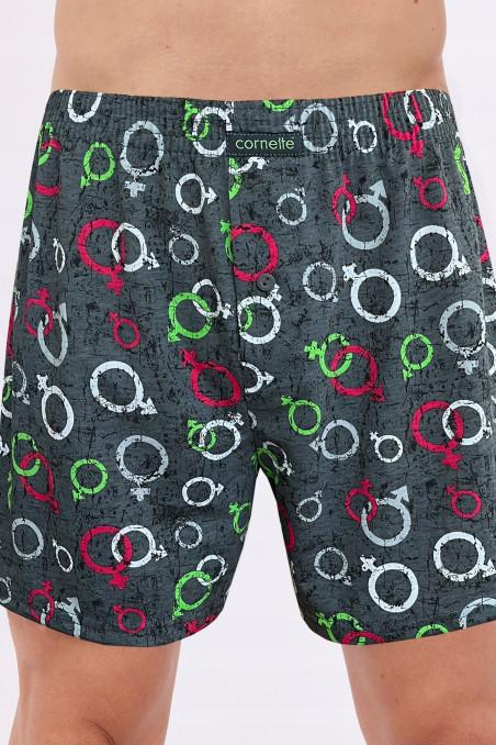Трусы-боксеры с принтом Летучьи мыши Cornette Classic 001/182 | InSecret.ua