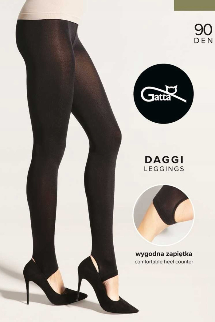 Леггинсы матовые с открытым носком и пяткой Gatta Daggi 90 | InSecret.ua