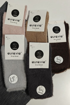 Шкарпетки теплі з вовною резинка без тиску InSecret B538  — купити в InSecret.ua 2