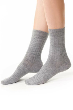 Шкарпетки в рубчик з мериносової вовни STEVEN 130 Merino Wool  — купити в InSecret.ua