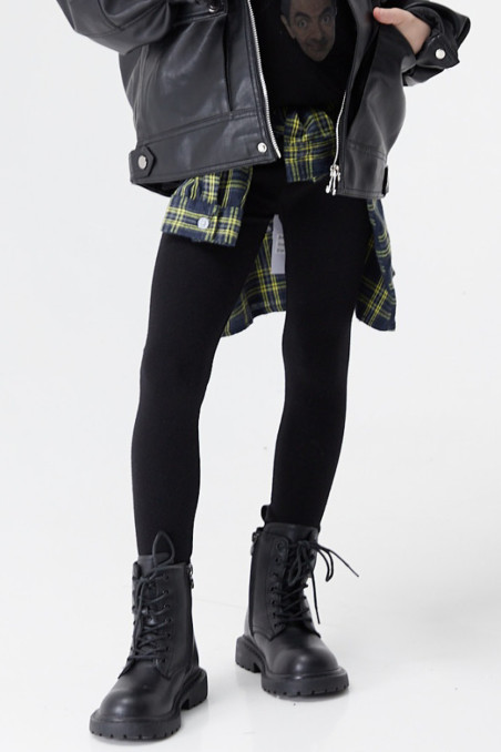 Колготки-легінси бавовняні з вовною Caimax Warm Angelia 959  — купити в InSecret.ua