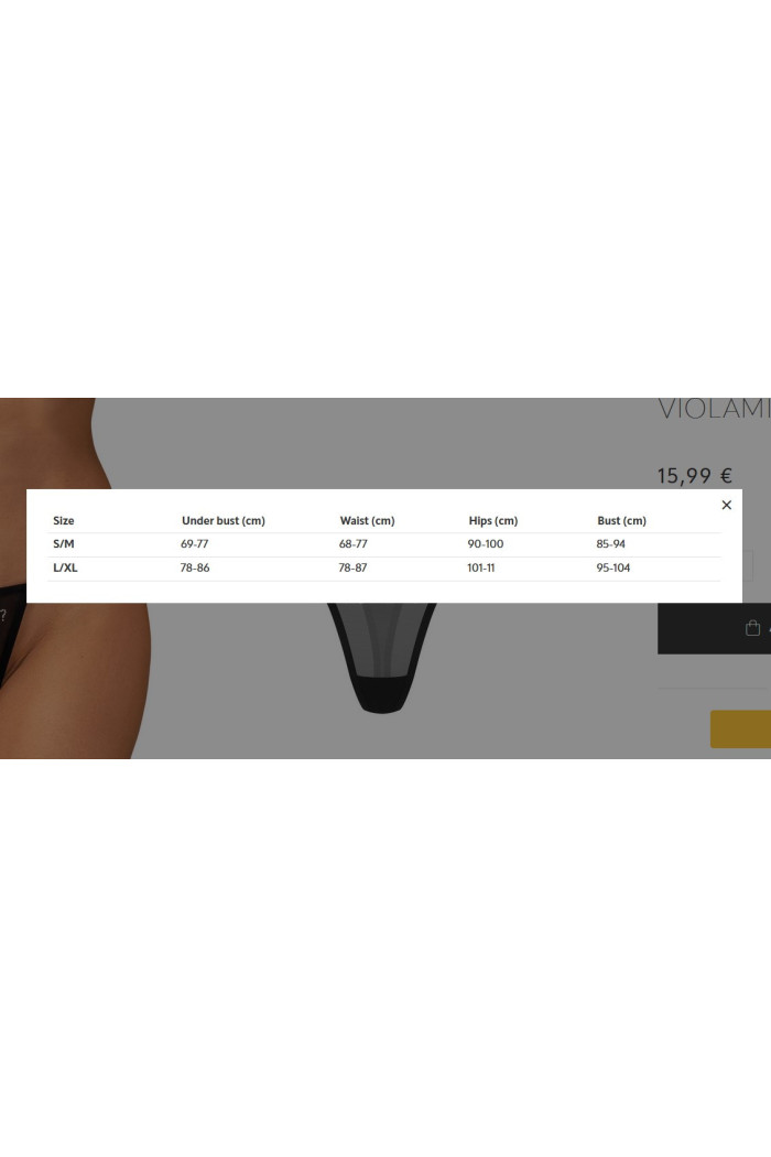 Стринги с ажурной вставкой Obsessive Celia Noir | InSecret.ua