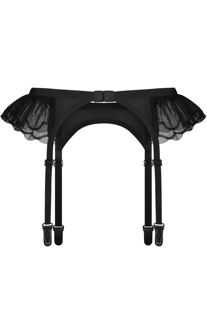 Пояс для панчіх мереживний Obsessive Nutris  — купити в InSecret.ua