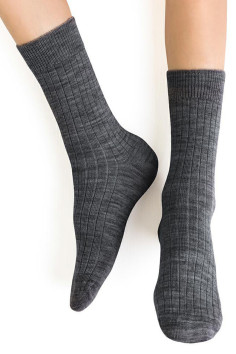 Носки рубчик детские из мериносовой шерсти STEVEN 130 Merino Wool Kids | InSecret.ua