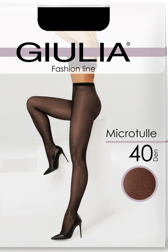 Колготки микросетка GIULIA Microtulle 40 model 1 | InSecret.ua
