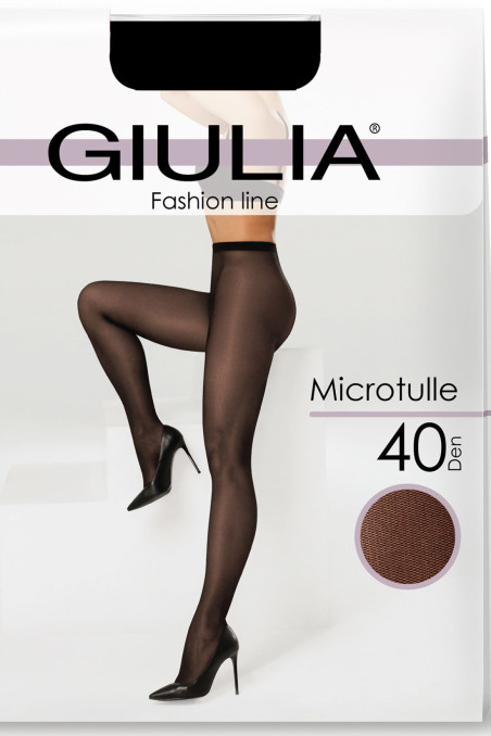 Колготки микросетка GIULIA Microtulle 40 model 1 | InSecret.ua