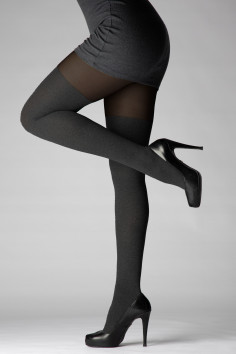 Колготки теплі імітація ботфортів Giulia Twice 01 120d  — купити в InSecret.ua