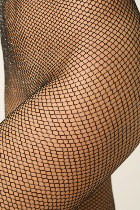 Колготки в сітку з люрексом LORES Super Star Lurex  — купити в InSecret.ua