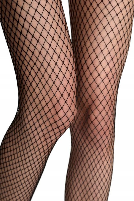 Колготки в сіточку з вирізом MARILYN RAJSTOPY H02  — купити в InSecret.ua